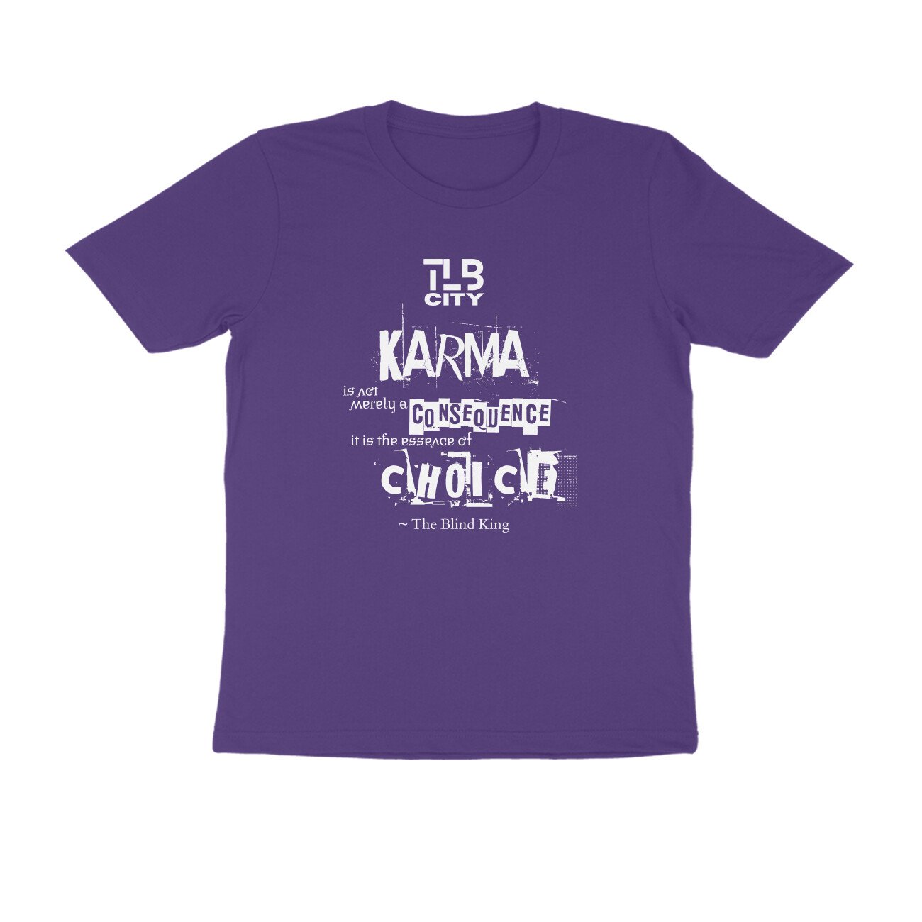The Blind King Men Round Neck T-Shirt - Image 7