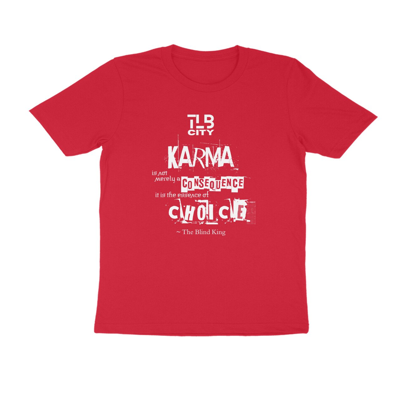 The Blind King Men Round Neck T-Shirt - Image 8