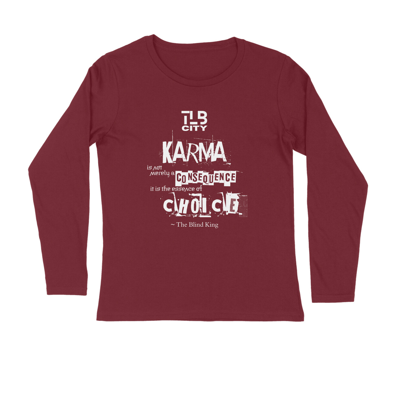 The Blind King Long Sleeves T-Shirt - Image 2
