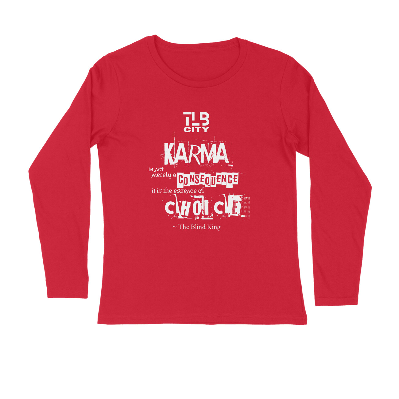 The Blind King Long Sleeves T-Shirt - Image 5