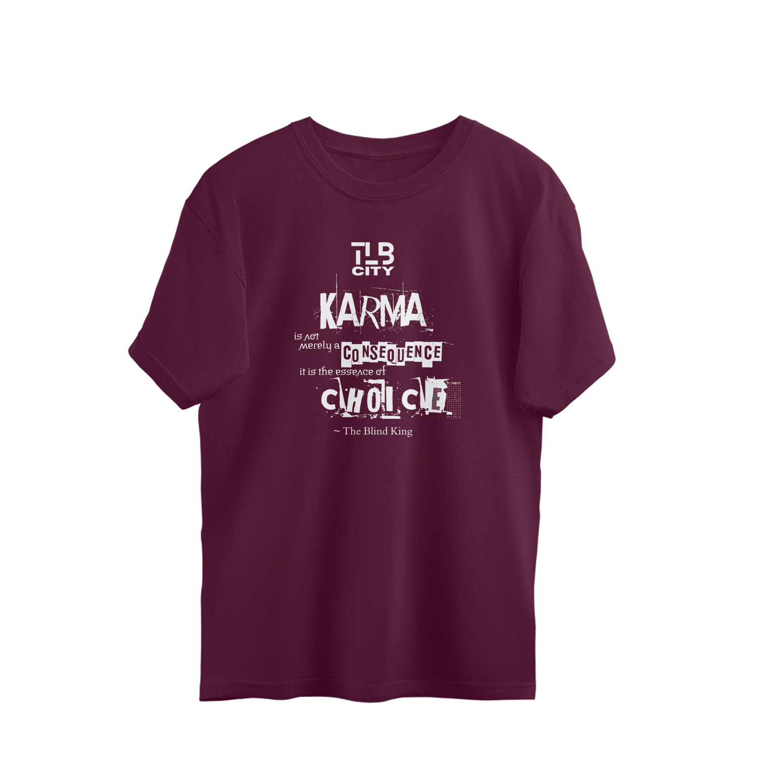 The Blind King Oversized T-shirt - Image 4
