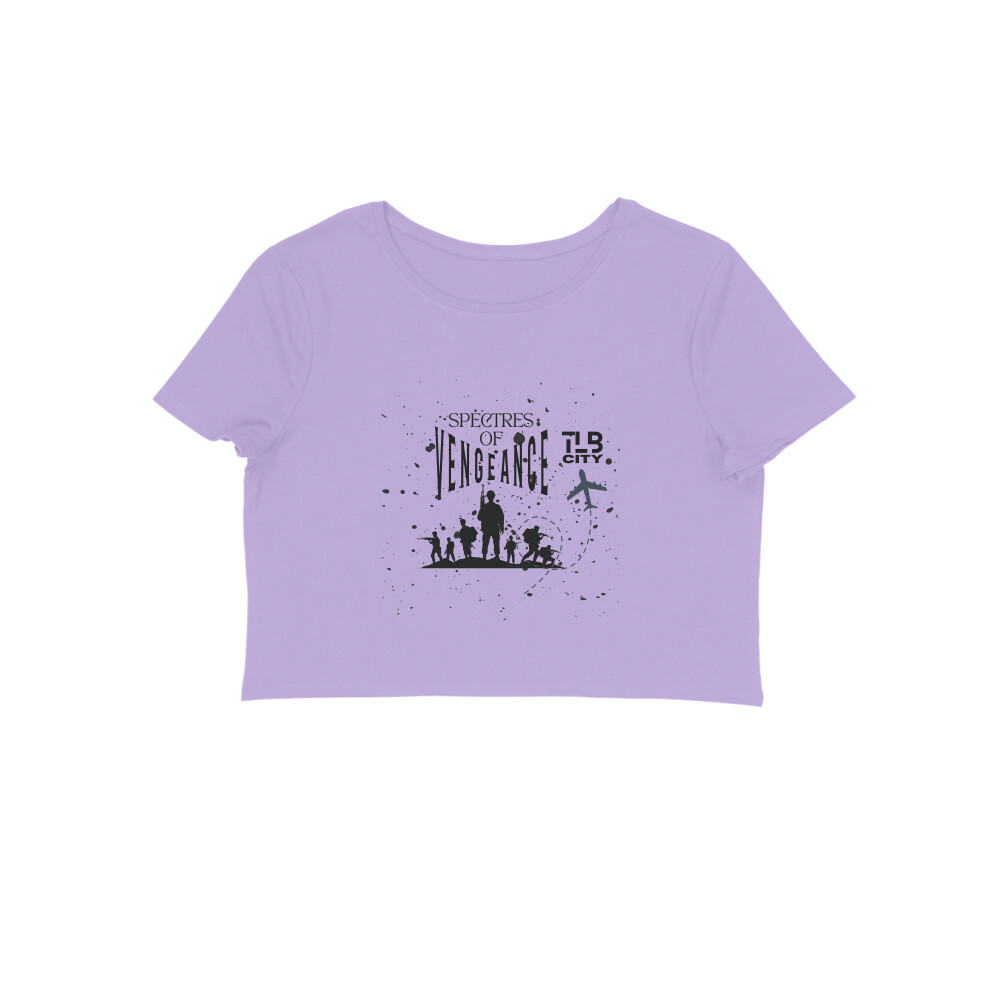 Spectres of Vengeance Crop Top - Image 3