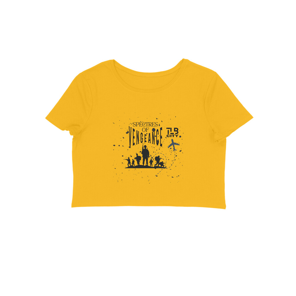 Spectres of Vengeance Crop Top - Image 4
