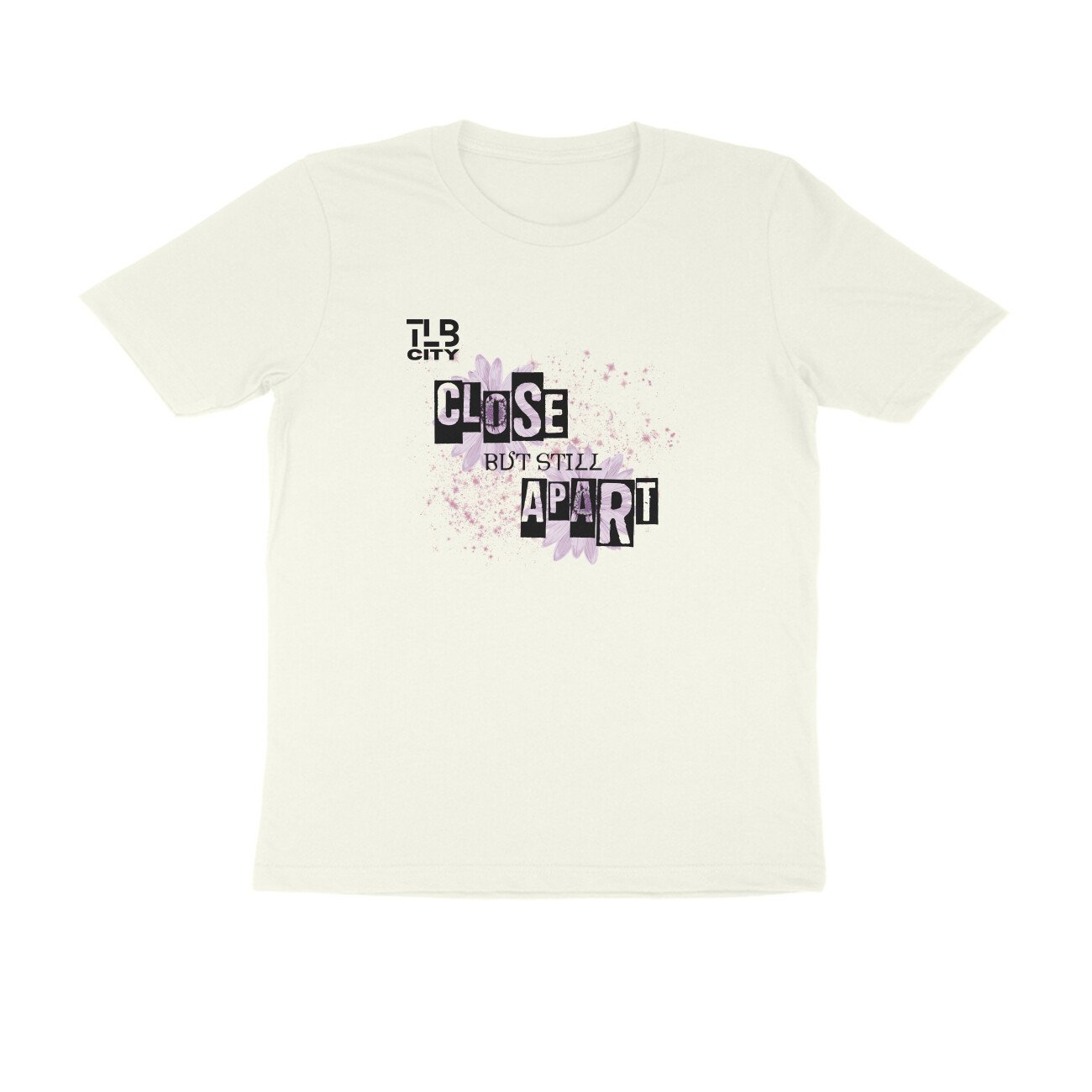 Close But Still Apart Men Round Neck T-Shirt - Image 3