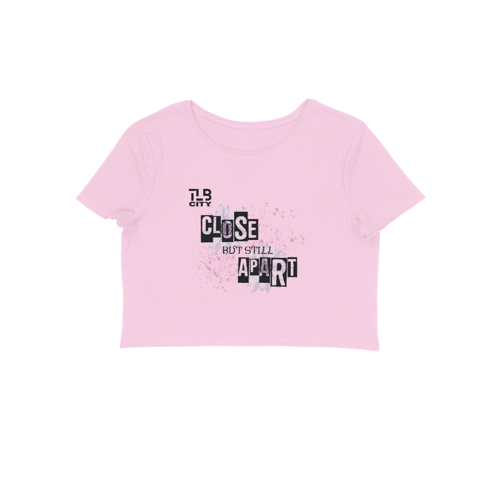 Close But Still Apart Crop Top - Image 2