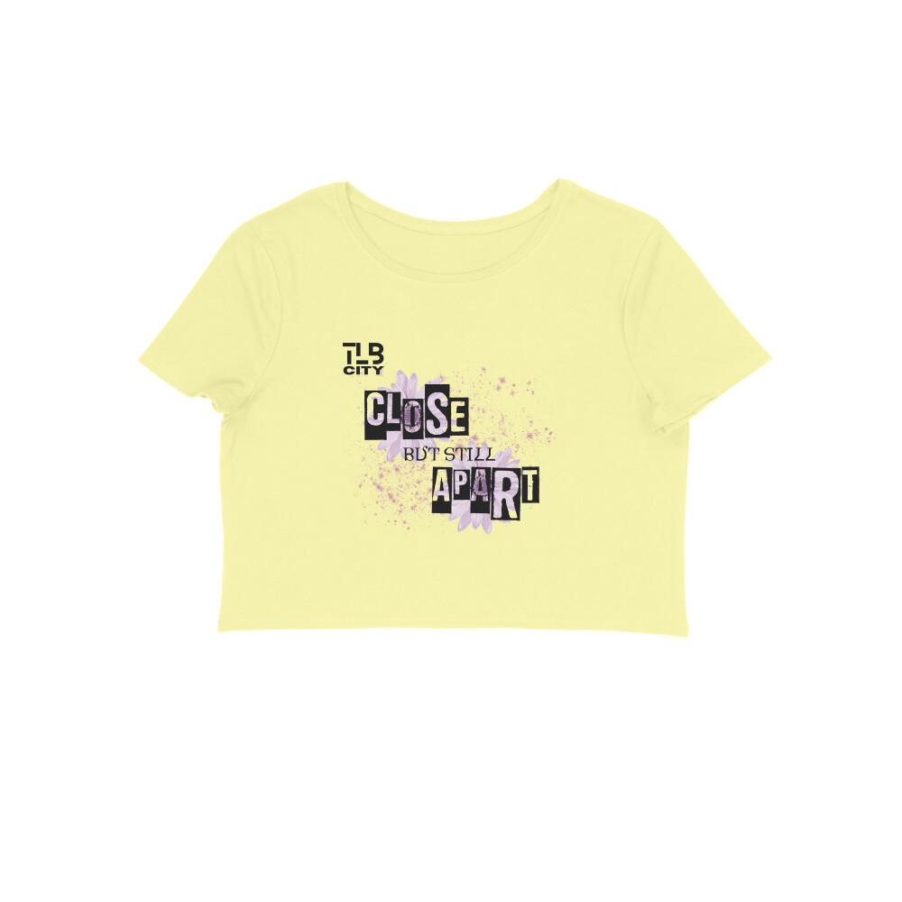 Close But Still Apart Crop Top - Image 4