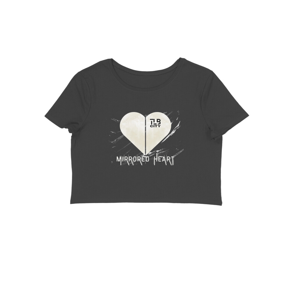 Mirrored Heart Crop Top - Image 2