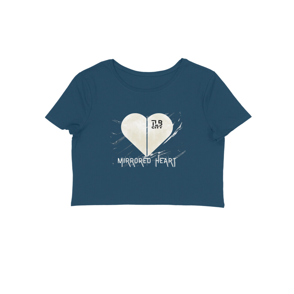 Mirrored Heart Crop Top - Image 4