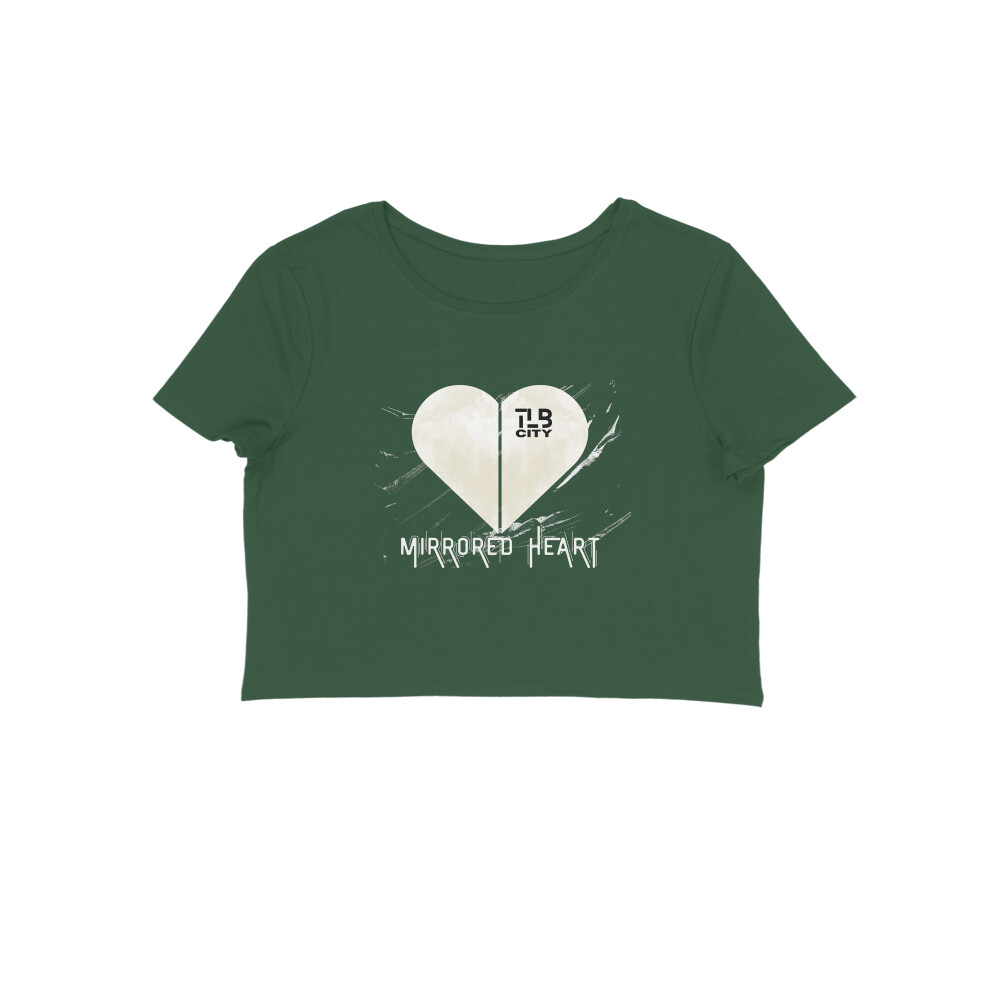 Mirrored Heart Crop Top - Image 5
