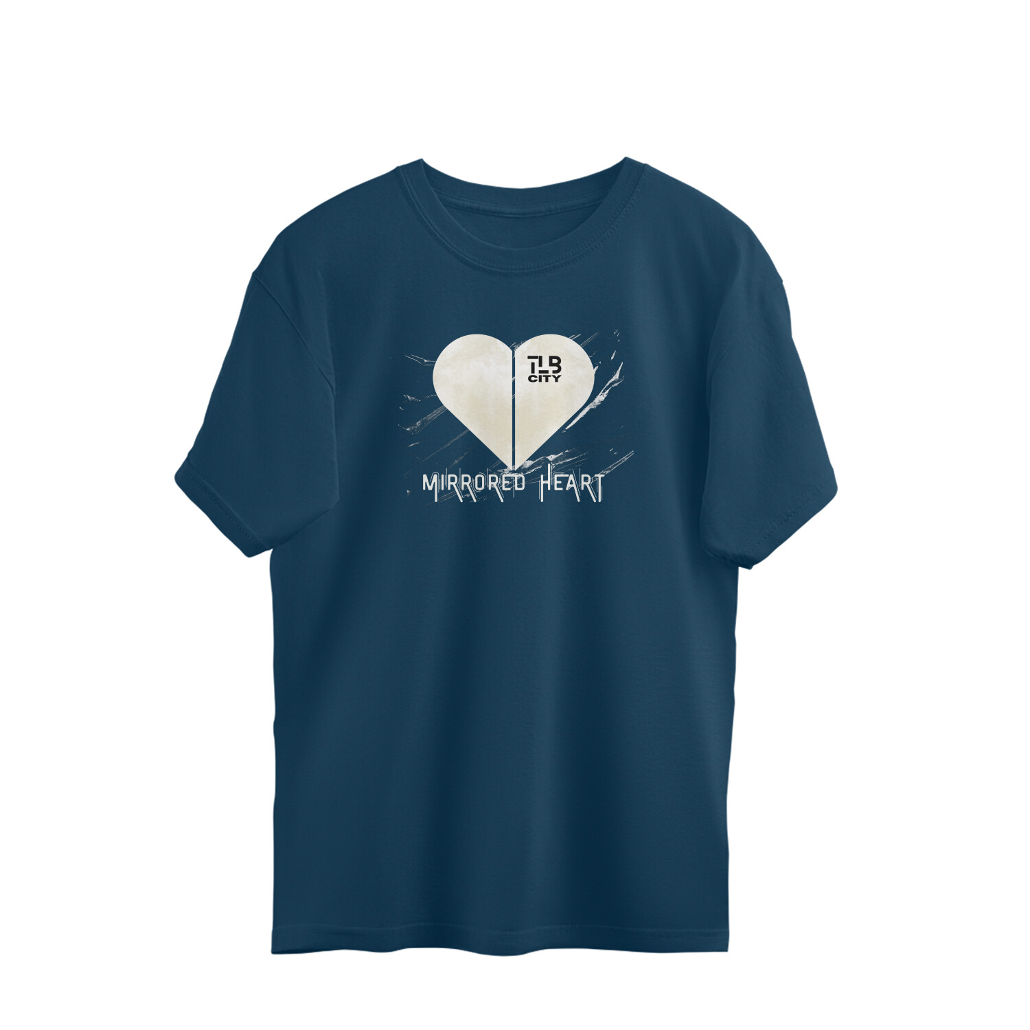 Mirrored Heart Oversized T-shirt - Image 7