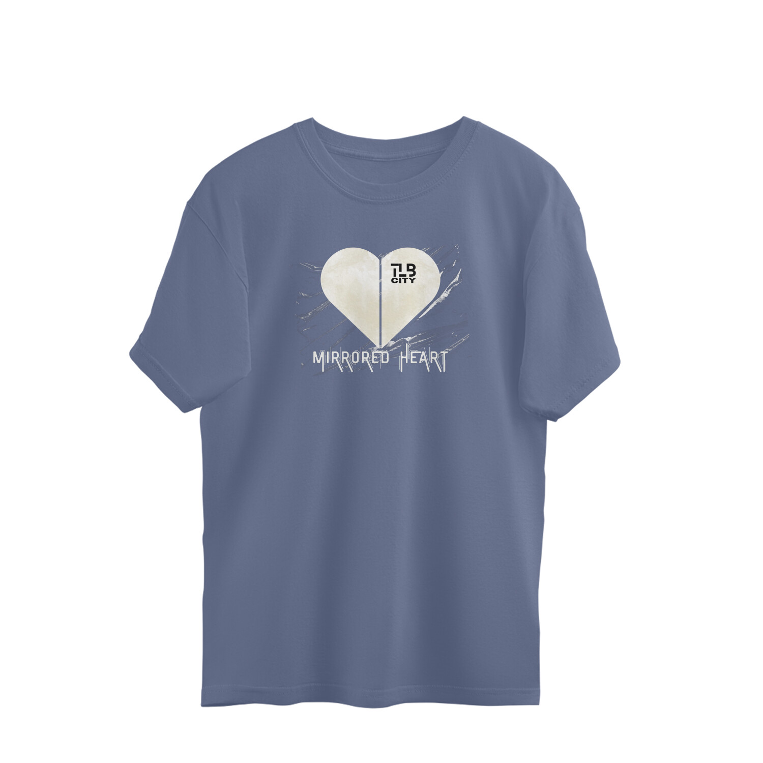 Mirrored Heart Oversized T-shirt - Image 10