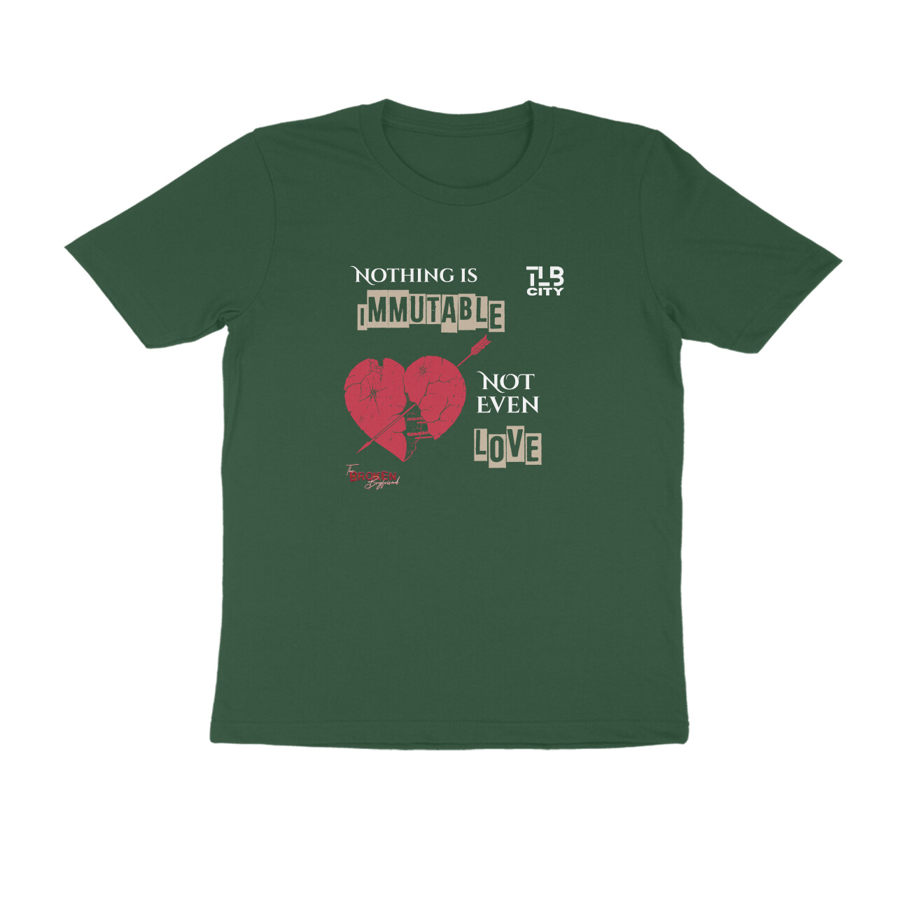The Broken Boyfriend Men Round Neck T-Shirt - Image 3