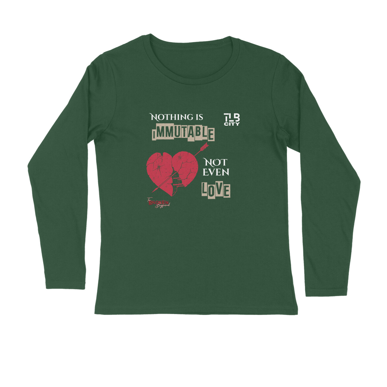 The Broken Boyfriend Long Sleeves T-Shirt - Image 3