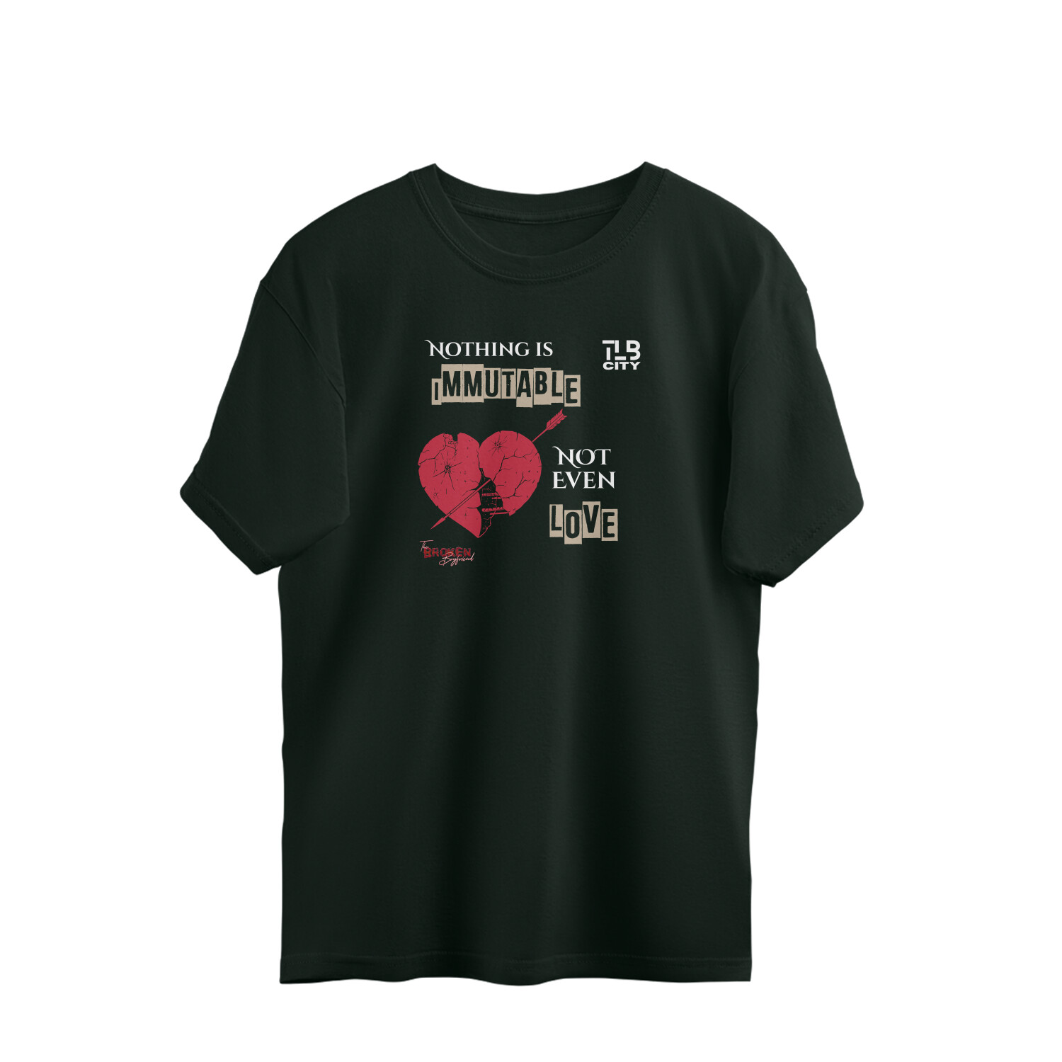 The Broken Boyfriend Oversized T-shirt - Image 2