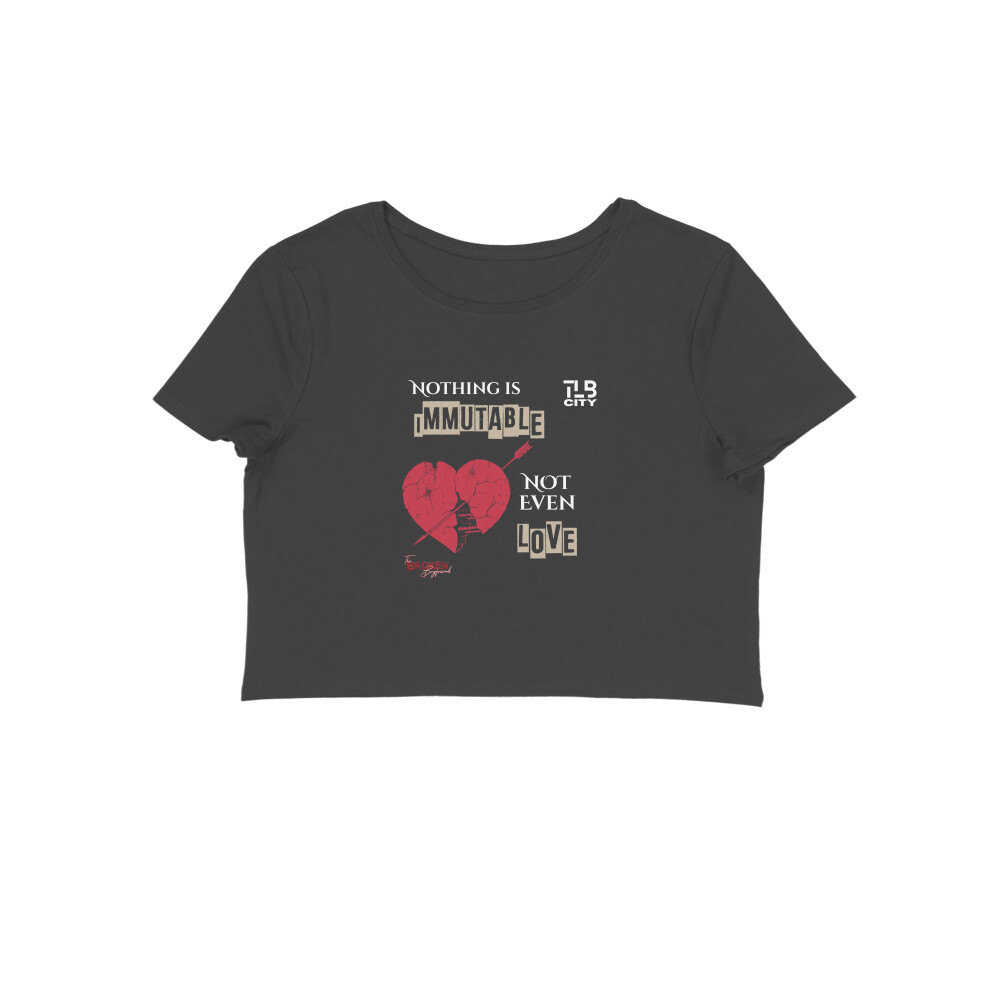 The Broken Boyfriend Crop Top