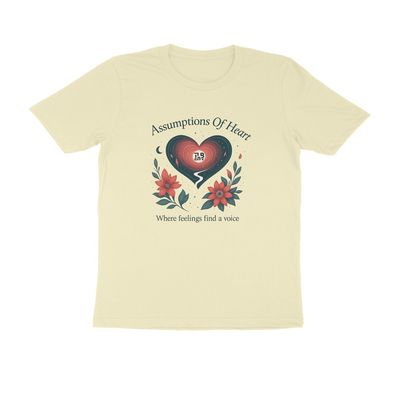 Assumptions Of Heart Men Round Neck T-Shirt