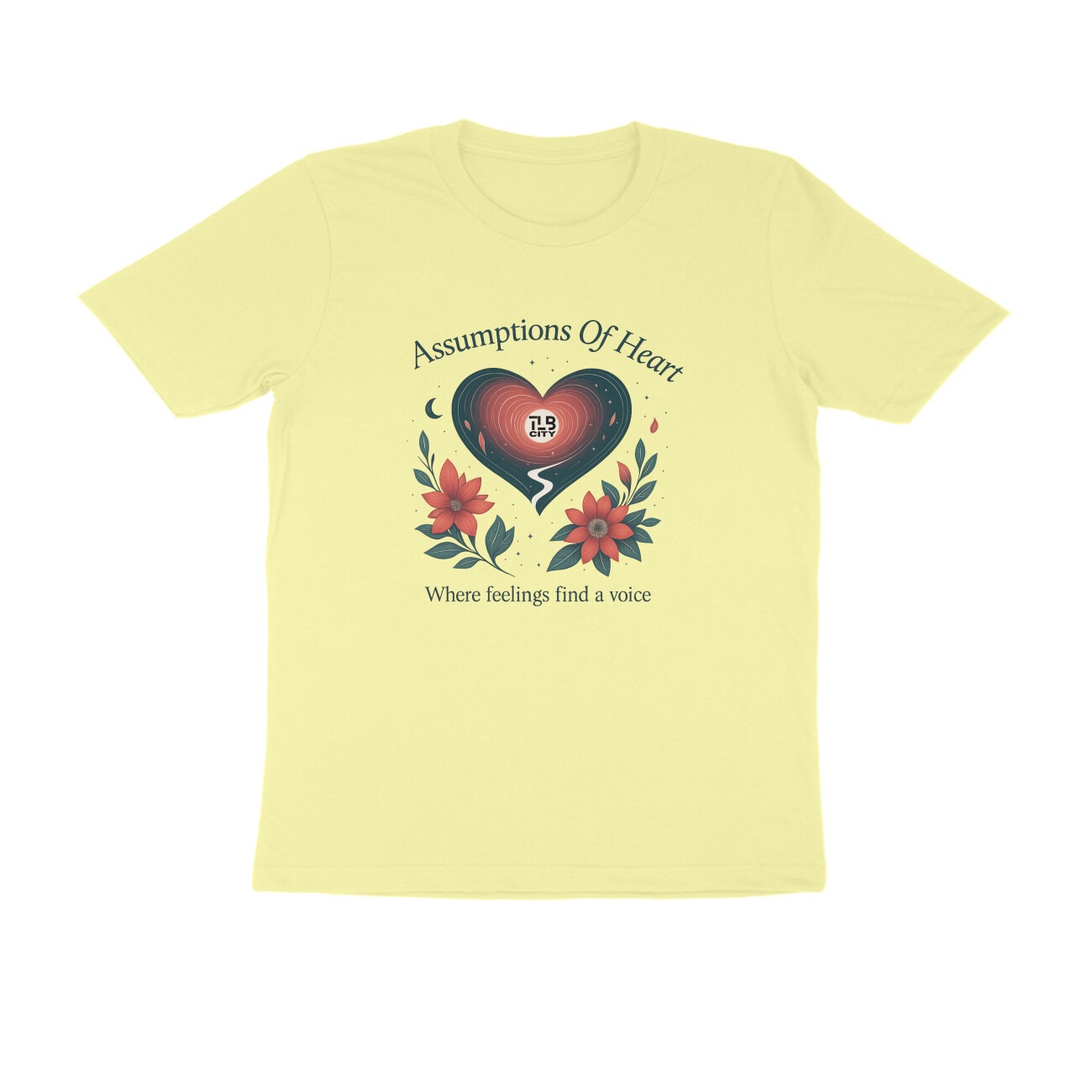 Assumptions Of Heart Men Round Neck T-Shirt - Image 2