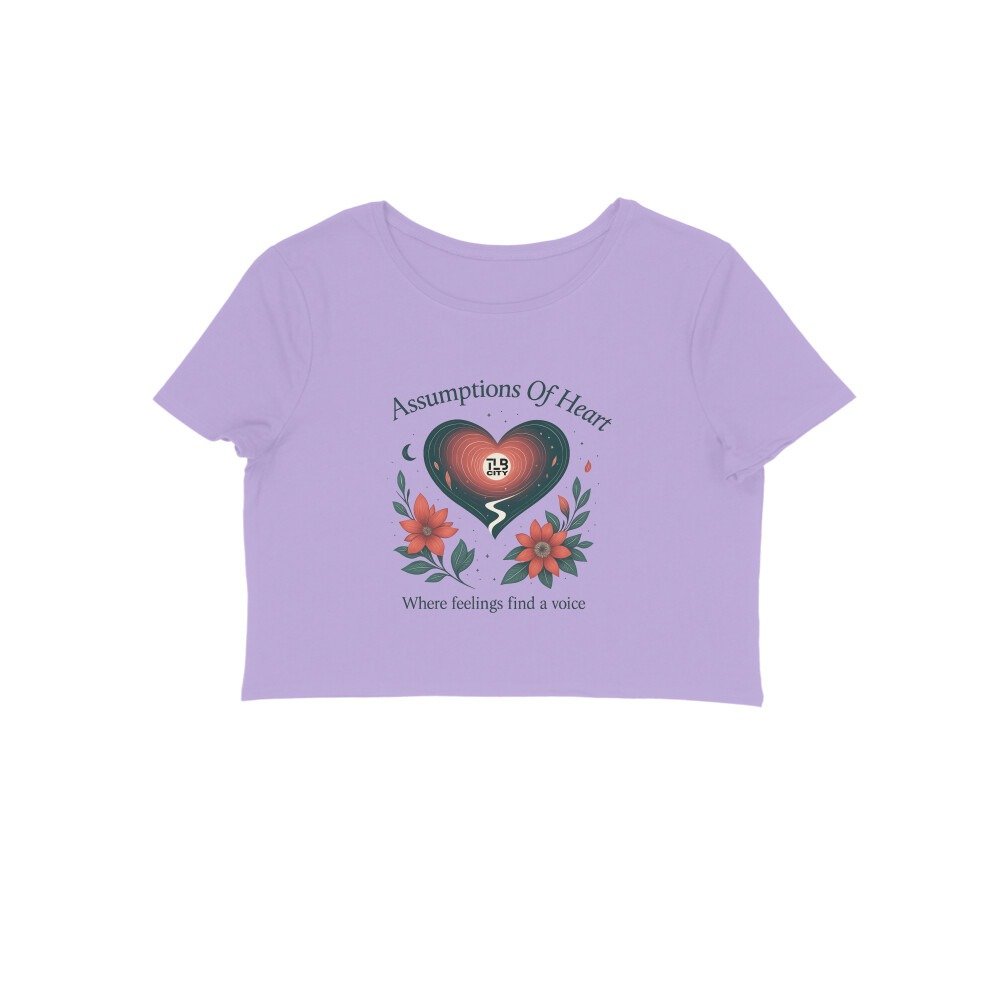 Assumptions Of Heart Crop Top - Image 3
