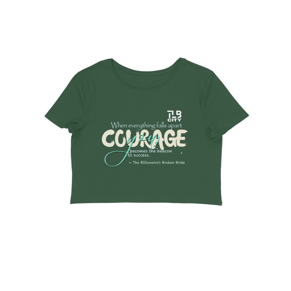 The Billionaire's Broken Bride Crop Top - Image 4