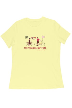 The Triangle of Fate Women Round Neck T-Shirt
