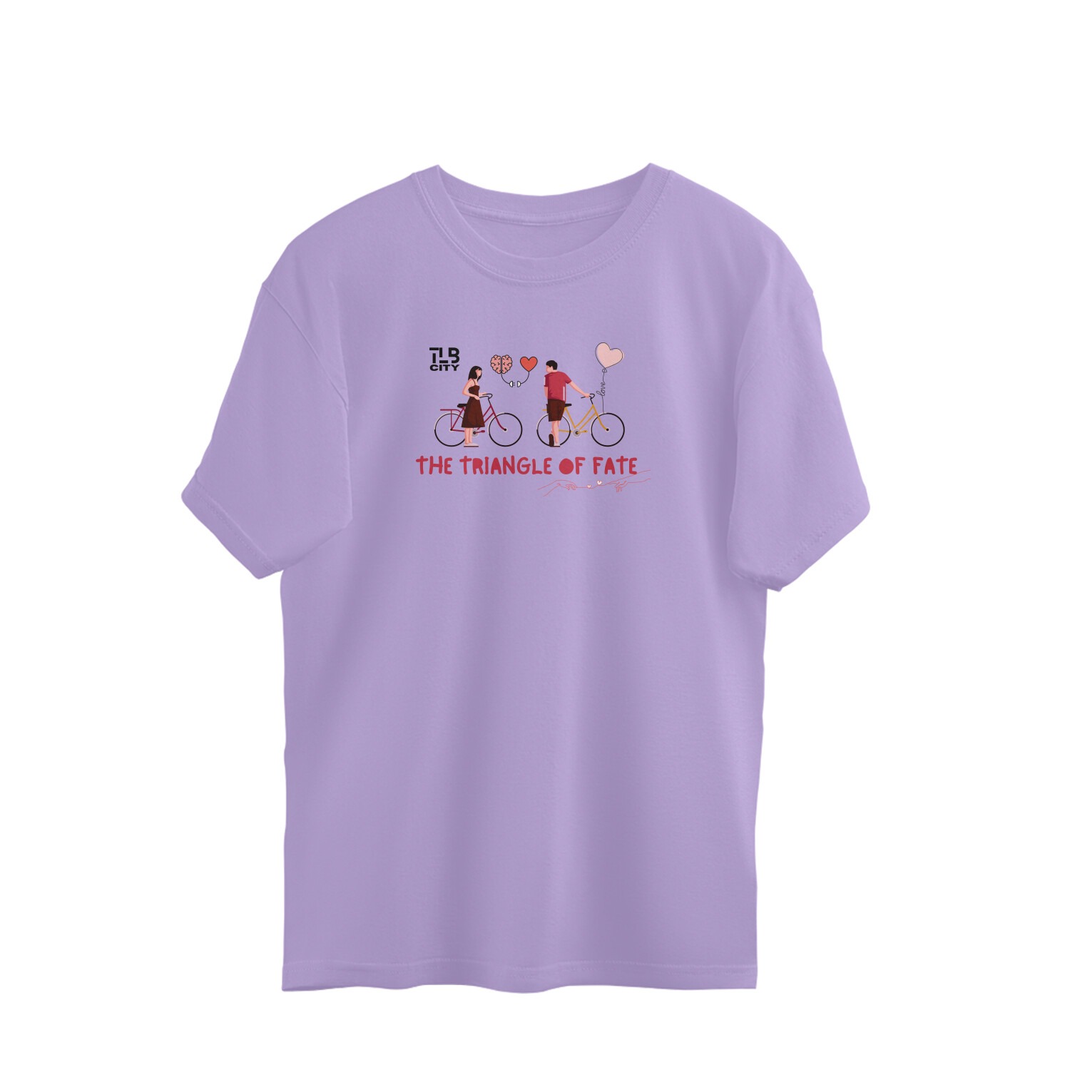 The Triangle of Fate Oversized T-Shirt - Image 2