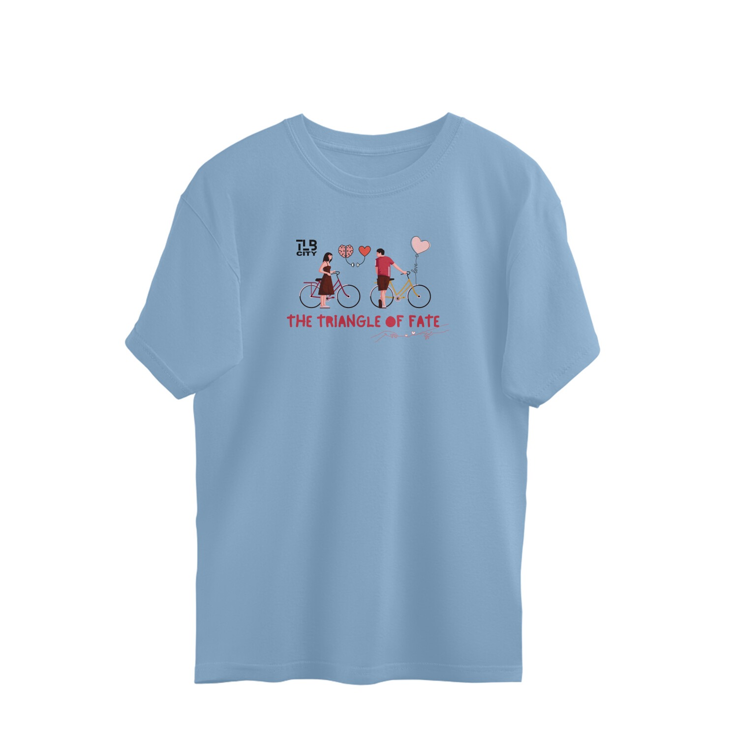 The Triangle of Fate Oversized T-Shirt - Image 3