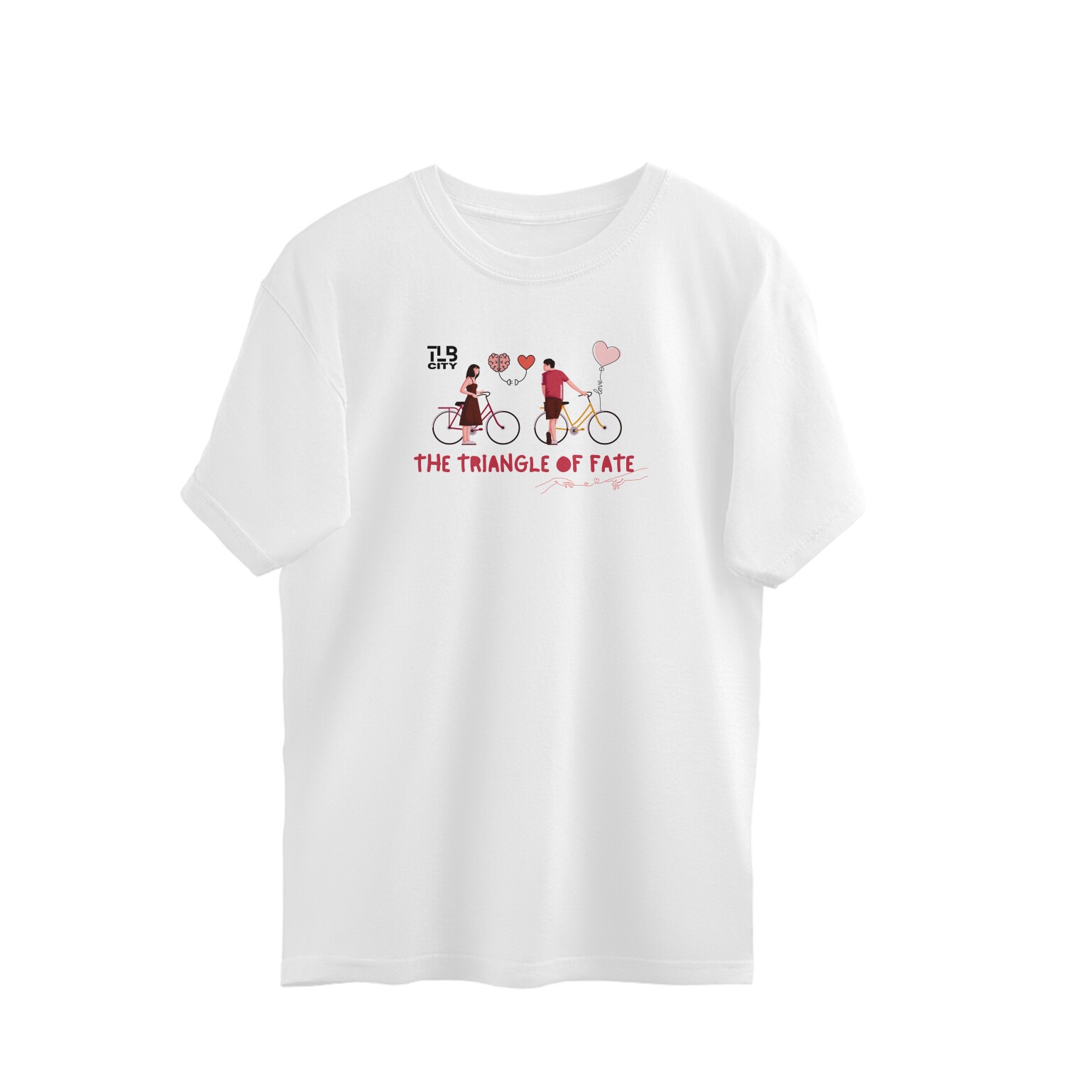 The Triangle of Fate Oversized T-Shirt - Image 4
