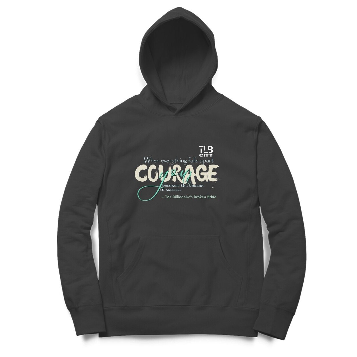 The Billionaire’s Broken Bride Oversized Hoodie - Image 2