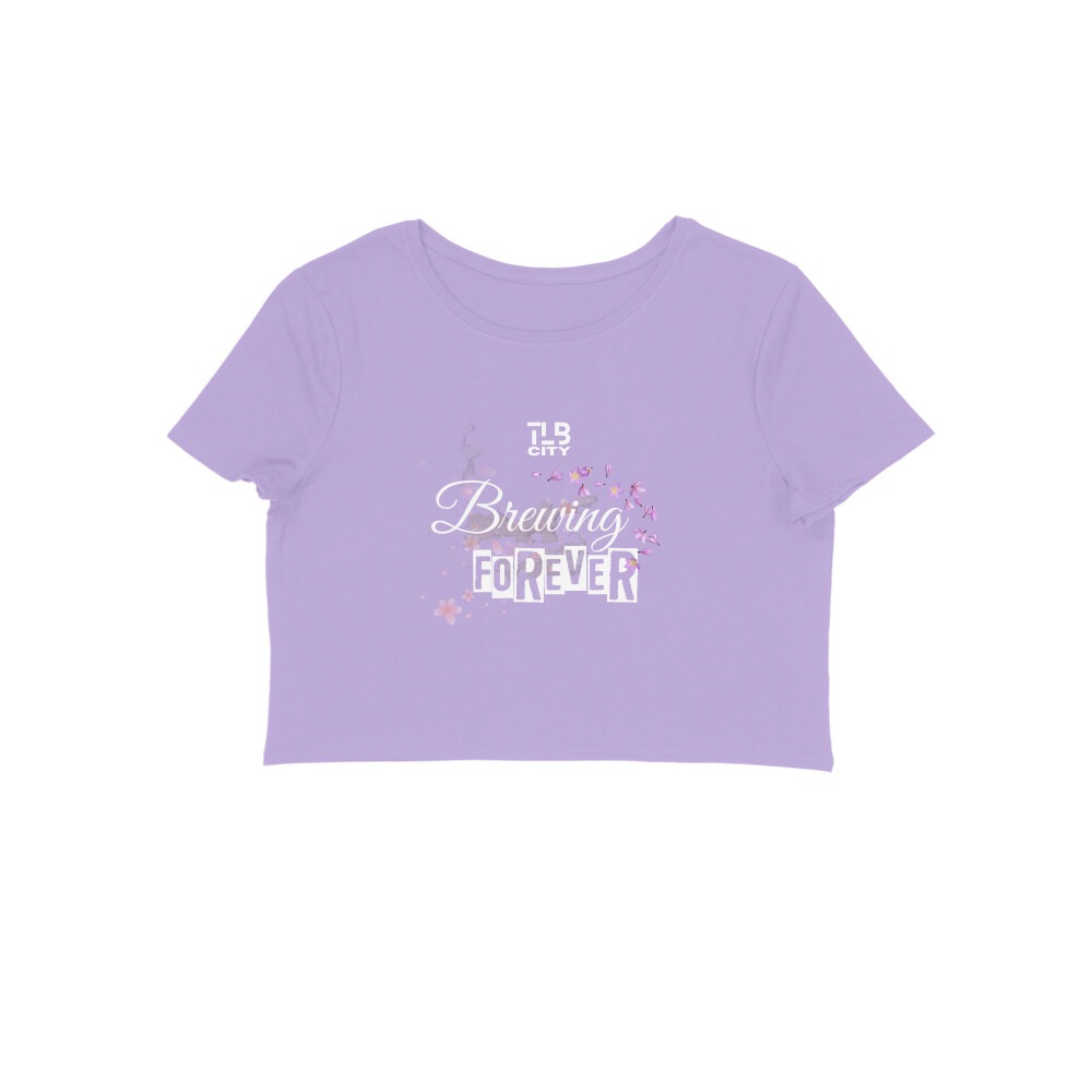 Brewing Forever Crop Top - Image 5