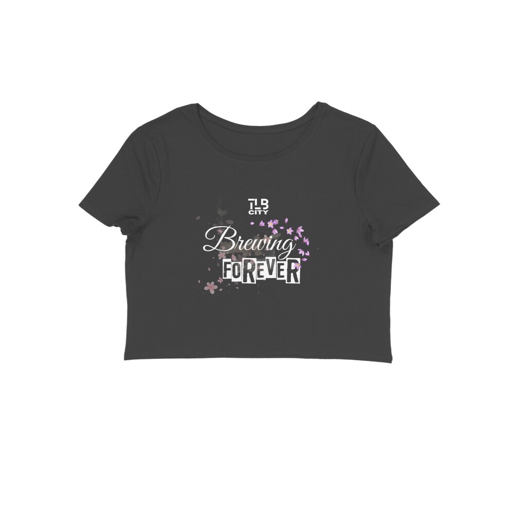 Brewing Forever Crop Top - Image 7