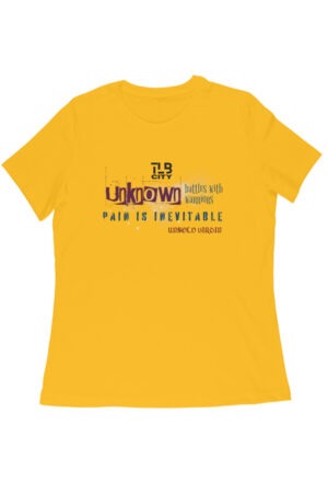 Unsold Virgin Women Round Neck T-Shirt
