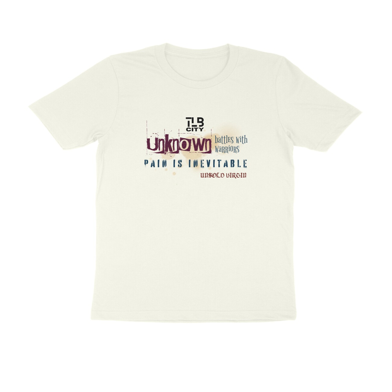 Unsold Virgin Men Round Neck T-Shirt - Image 4