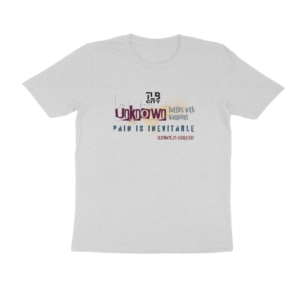 Unsold Virgin Men Round Neck T-Shirt - Image 7