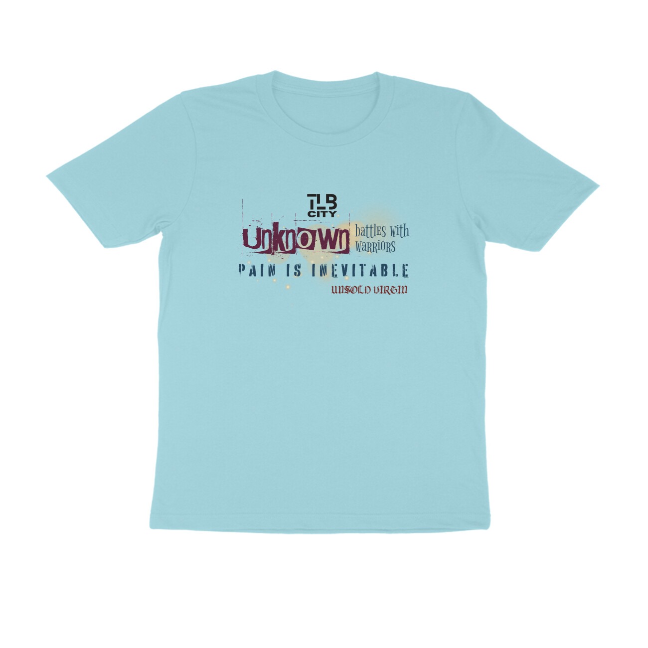 Unsold Virgin Men Round Neck T-Shirt - Image 8