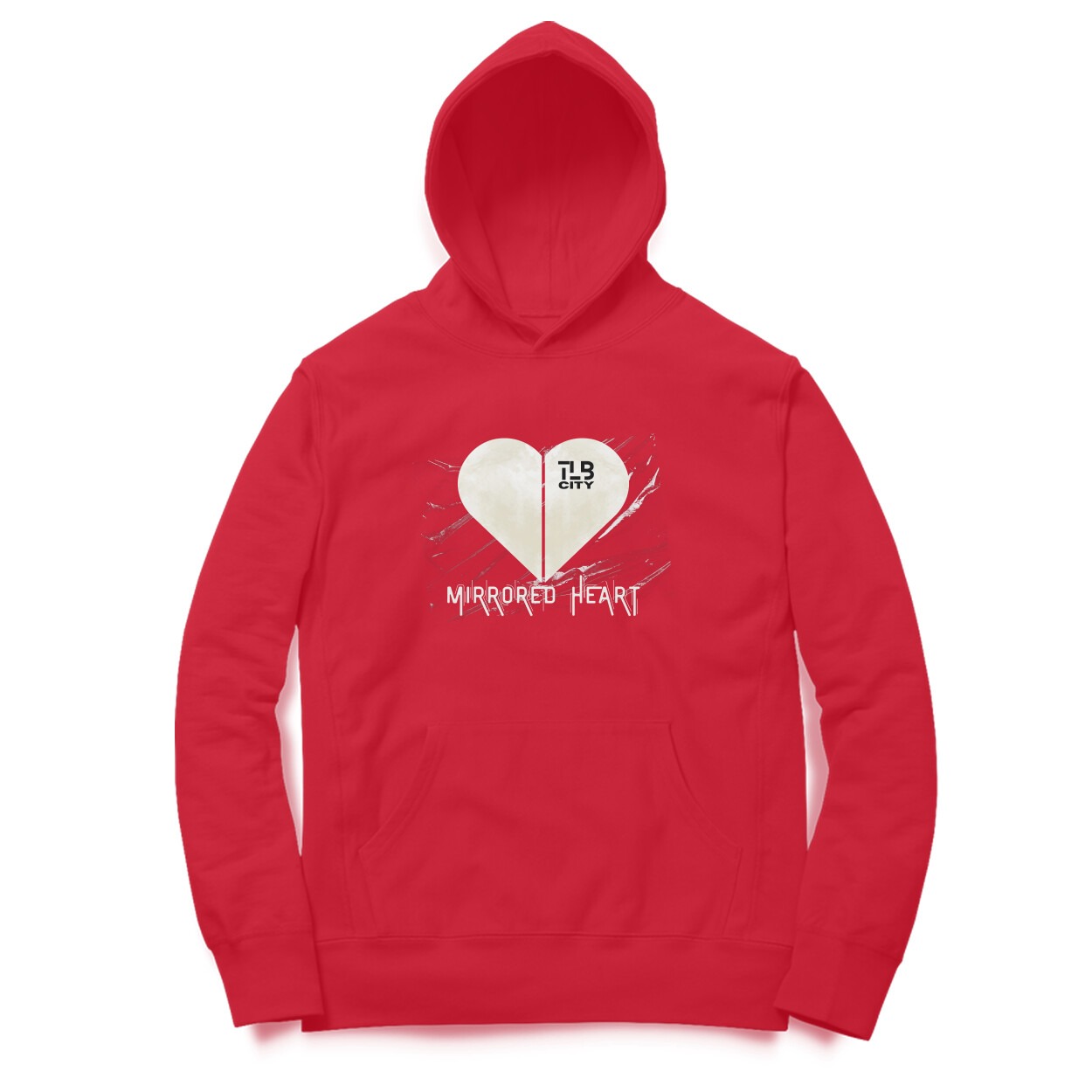 Mirrored Heart Hoodie - Image 4