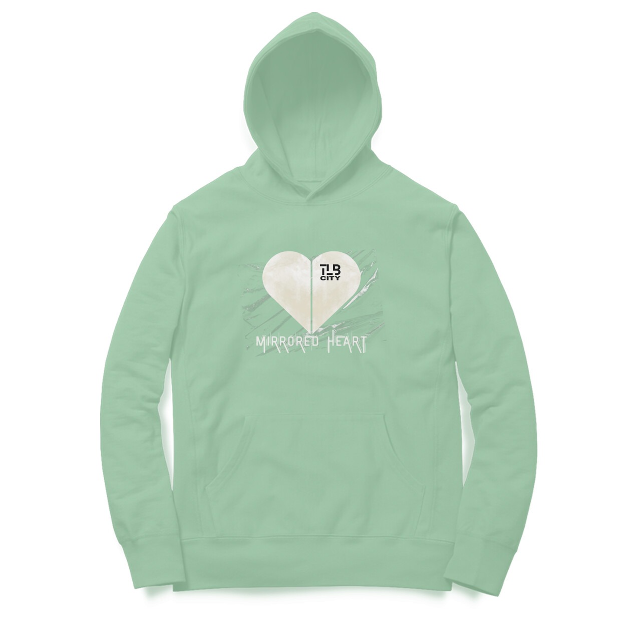 Mirrored Heart Hoodie - Image 5