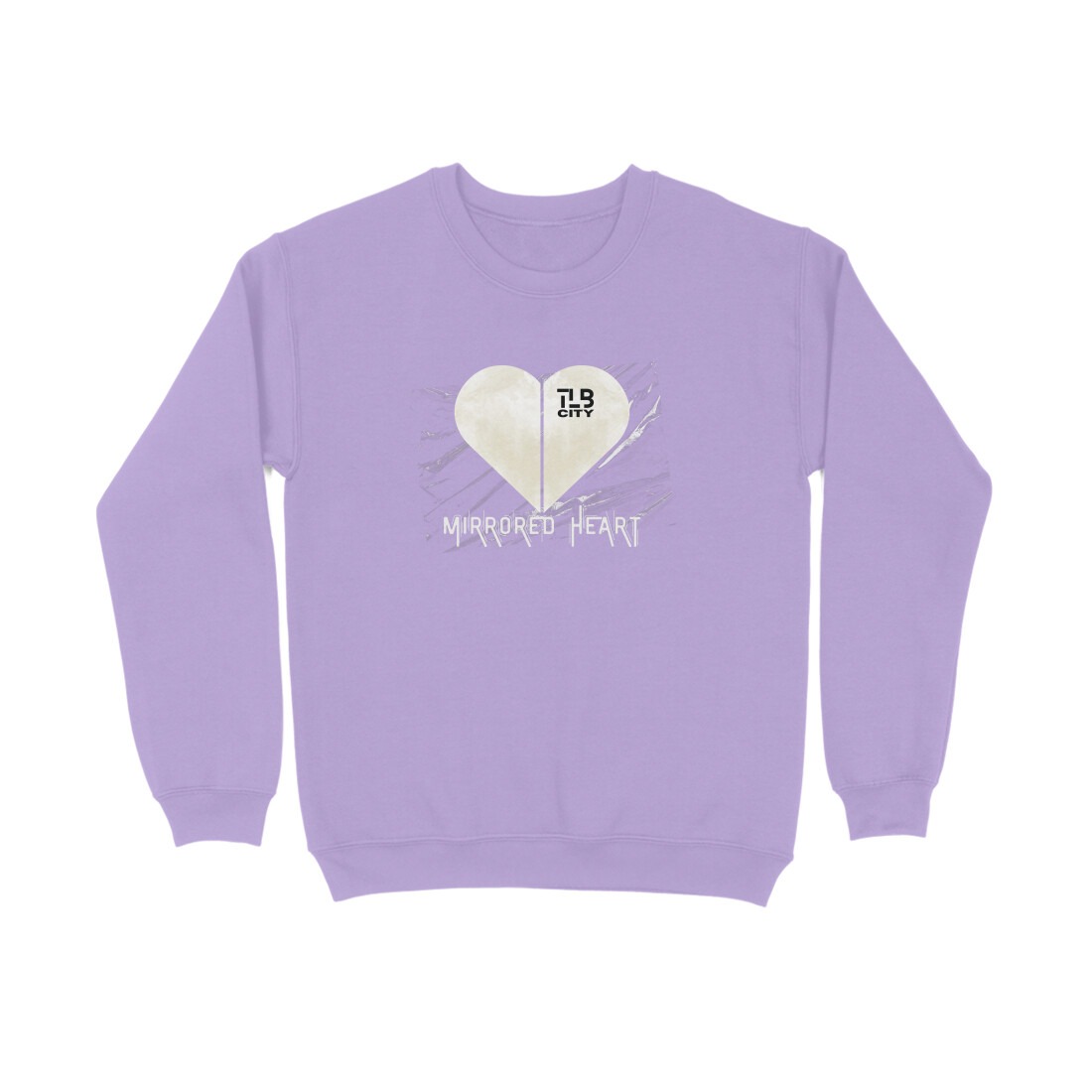 Mirrored Heart Sweatshirt - Image 3