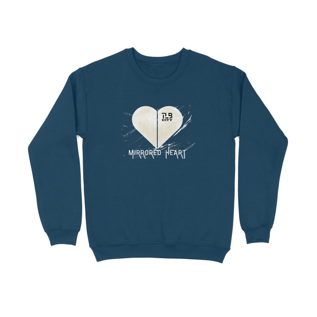Mirrored Heart Sweatshirt - Image 6