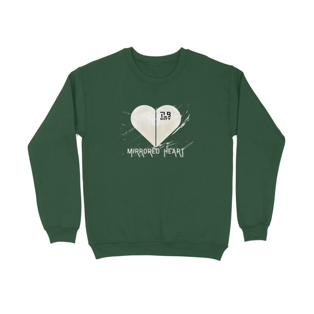 Mirrored Heart Sweatshirt - Image 7