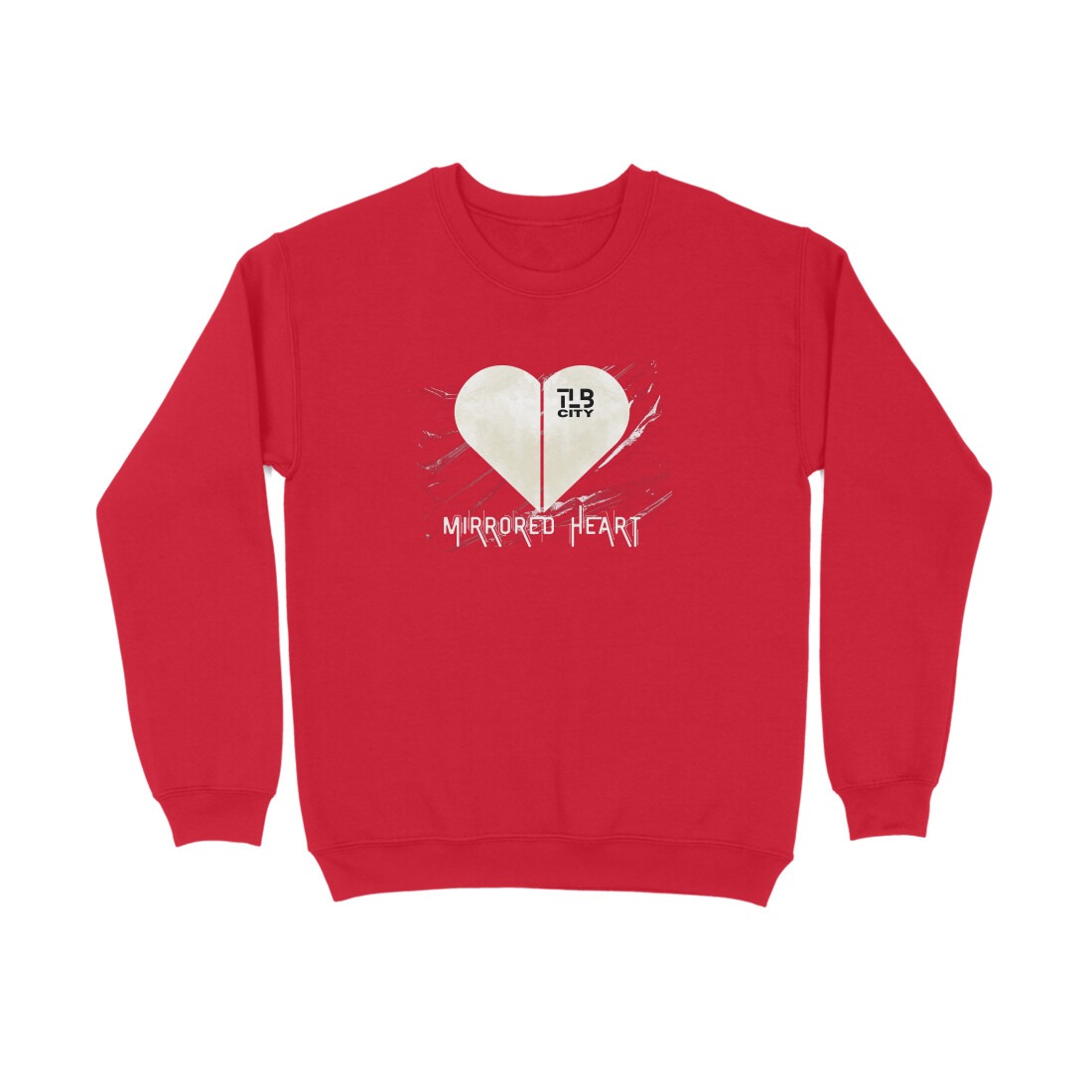 Mirrored Heart Sweatshirt - Image 8