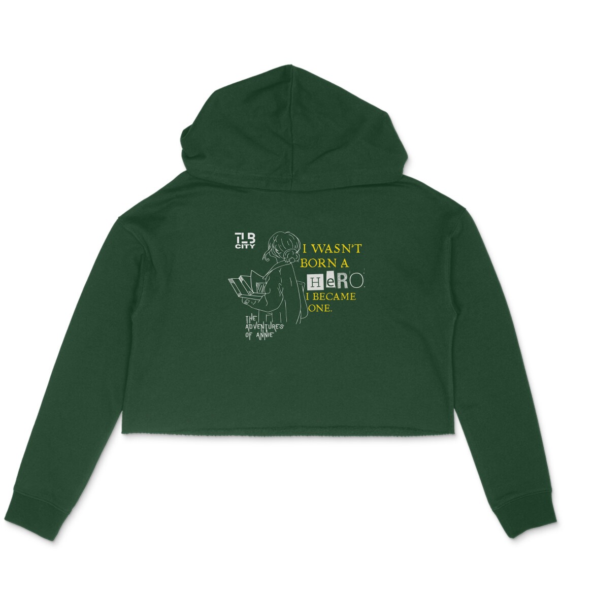 The Adventures of Annie Crop Hoodie - Image 3