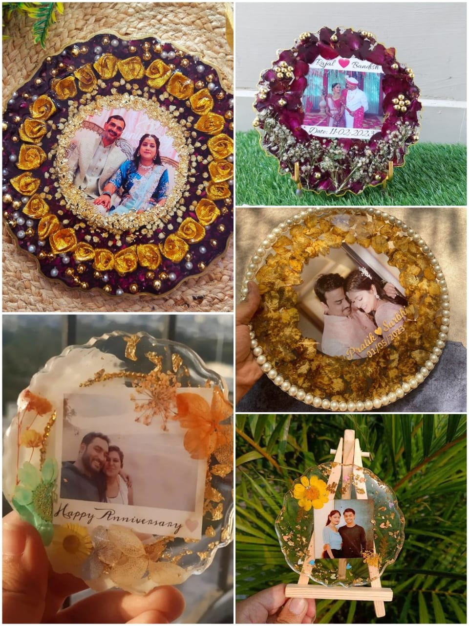 Handmade Photo Frame | Sakshi Suresh Sharma