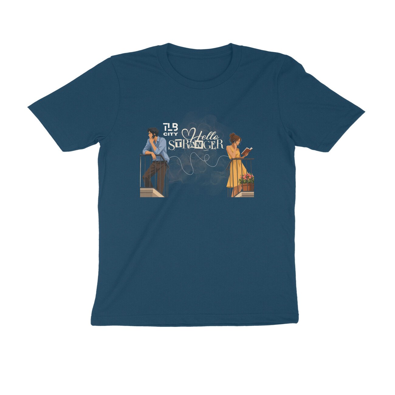 Hello Stranger Men Round Neck T-Shirt - Image 6