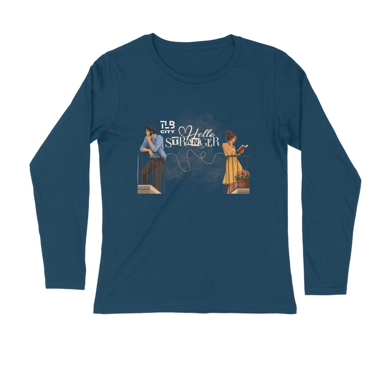 Hello Stranger Long Sleeve T-Shirt - Image 2