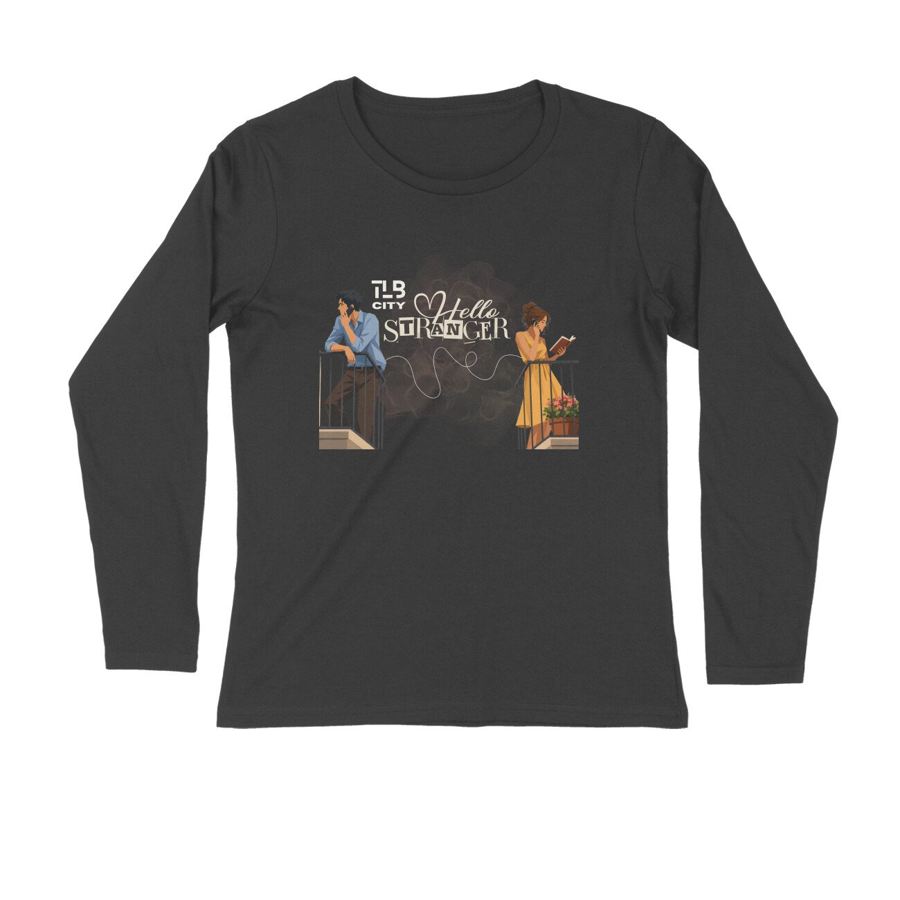 Hello Stranger Long Sleeve T-Shirt - Image 3