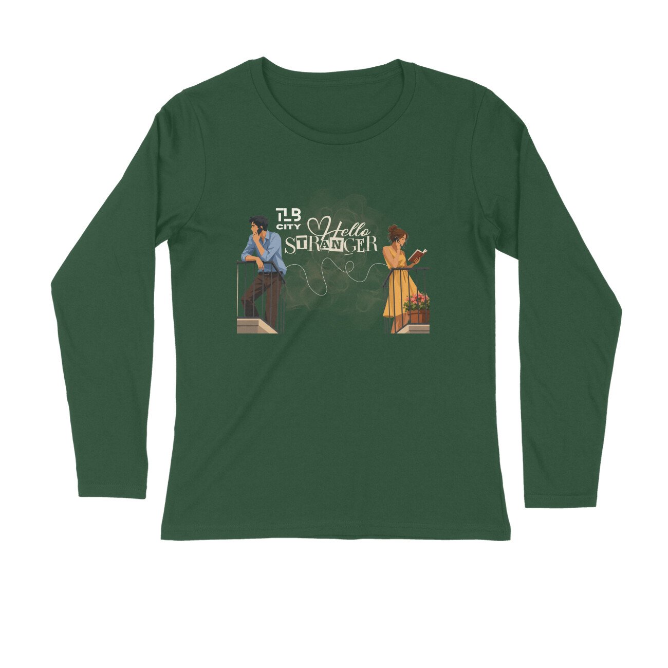 Hello Stranger Long Sleeve T-Shirt - Image 4