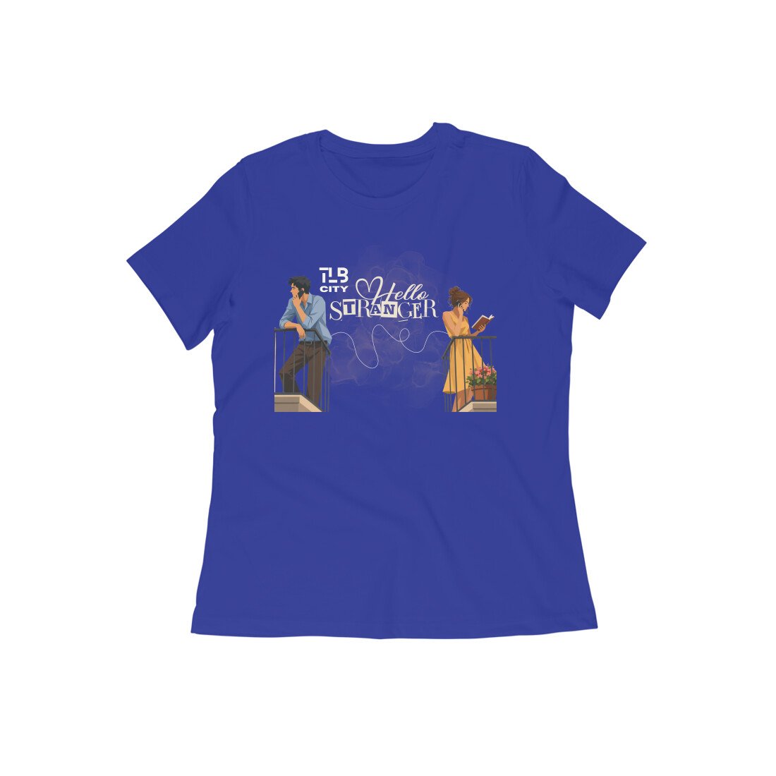 Hello Stranger Women Round Neck T-Shirt - Image 3