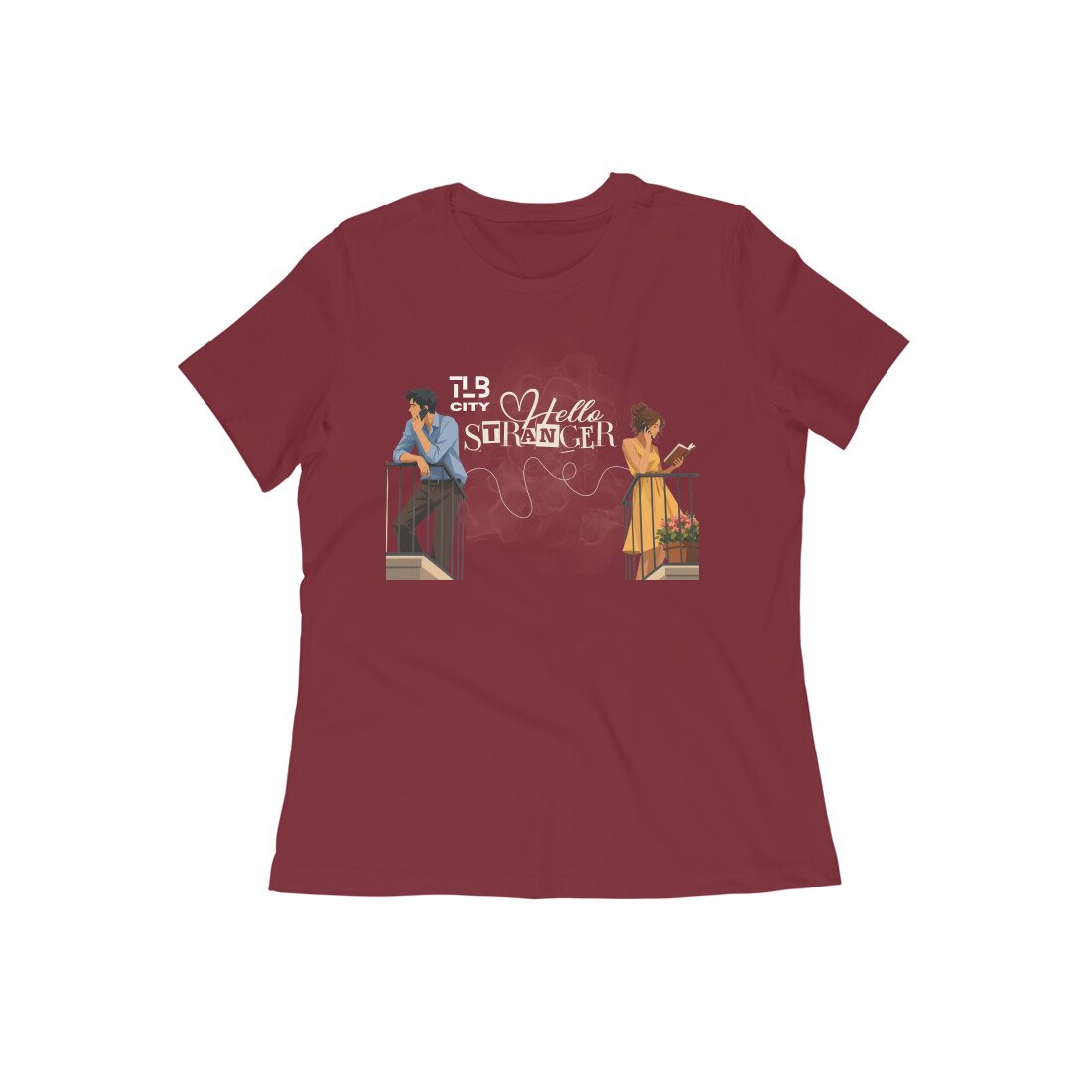 Hello Stranger Women Round Neck T-Shirt - Image 5