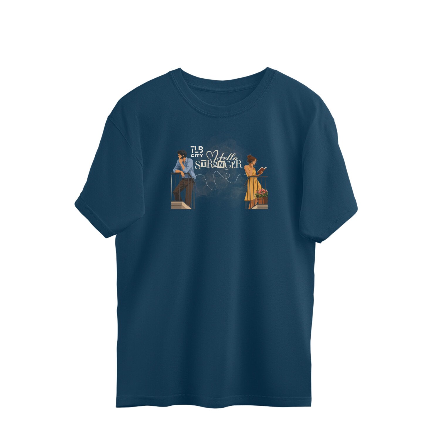 Hello Stranger Oversized T-Shirt - Image 3