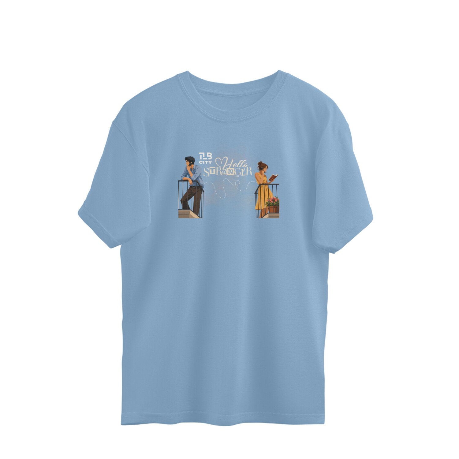 Hello Stranger Oversized T-Shirt - Image 5
